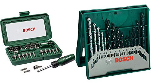 Bosch 46tlg. Schraubendreher-Set & 15tlg. Mini-X-Line Mixed-Set