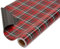 American Greetings 6393114 Weihnachts Wendbares Geschenkpapier zum Valentinstag, Jumbo-Rolle, gepunktet, 1 Packung, 175 m² ft., Papier, Rot und Schwarz kariert