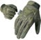 WTACTFUL Taktische Handschuhe,Tatical Gloves,Motorrad Handschuhe,Herren Touchscreen Motorradhandschuhe für Mountainbike, Motorcross,Klettern,Security,Wandern,Motorrad,Jagd Grün L