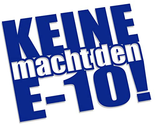 Keine Macht DEN E10 XXL 2088 (blau) // Sticker OEM JDM Style Aufkleber