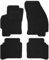MOTOS Velours Standard Velours-Fußmatten passend für Ford Mondeo III 2000-2007 4 Klettbefestigungen - Standard, Gewebt, Grau fußmatten auto - Erleben Sie neuen Fahrkomfort mit einem Velours-auto fußma