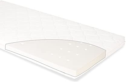 PINOLINO Matratze für Kinderbetten Luna Up klein, 120 x 60 cm, weiß, 2130 g
