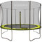 HUDORA Fabulous Trampolin in versch. Größen - Trampolin Outdoor mit Sicherheitsnetz - Gartentrampolin für Kinder & Erwachsene - Freizeit Trampolin mit breiter Randabdeckung für bis zu 100kg