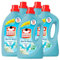 Omino Bianco - Detersivo Lavatrice Liquido, Fresco Profumo con Essenza di Muschio Bianco, 52 Lavaggi, 2000 ml x 5 Confezioni