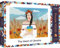 Trefl 10735 1000 Elemente-Solidarität Volksmotiv, Slawen, kreatives DIY-Puzzle, modernes Design, für Erwachsene und Kinder ab 12 Jahren, The Heart of Ukraine