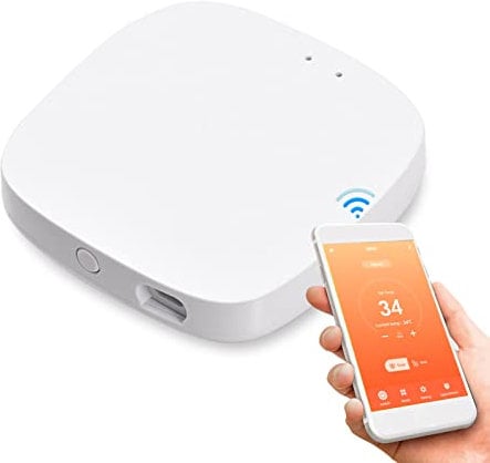 Ailgely Tuya Smart ZigBee Gateway, Smart Home Bridge, Drahtloses Fernbedienungs Gateway Smart Hub für Hausautomation Kompatibel mit Alexa, Google Home funktioniert mit Smart Life/Tuya App