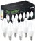 tuare E14 LED Light Bulb, 5W 400 Lumens E14 LED Light Bulb Cool White 6000K, 40W Equivalent SES Small Edison Screw Light Bulbs, CRI 80 Candle Bulb, Non Dimmable - Pack of 6