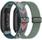 Wanme 2 Stück Armband für Fitbit Charge 4/3, Weiches Elastisch Nylon Ersatzarmband für Damen Herren