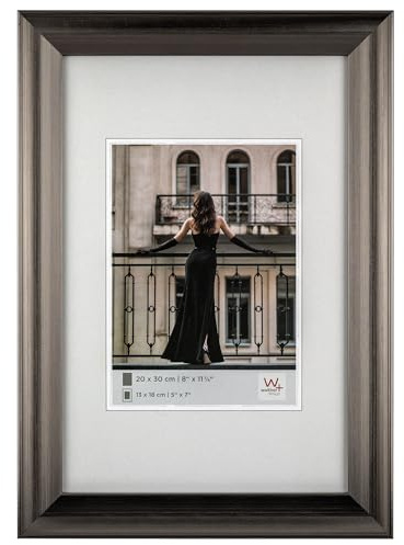 walther design Bilderrahmen Venice 20x30 cm, stahl, JL030D