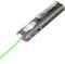 TrustFire Mini X3 Wiederaufladbare EDC Taschenlampe mit weißem Licht, Flutlicht, UV und grünem Strahl, 1050 Lumen Taschenlampe LED Aufladbar, 4 Lichtquellen Tragbar Flache Taschenlampen (dunkel grau)