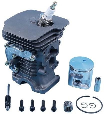 BIPANO 41mm Cylinder Piston Bearing Kit, For Husqvarna 440e 435 435e Chainsaw Bore Bolt Oil Pump Shaft Replacement Part Chainsaw Cylinder Kit