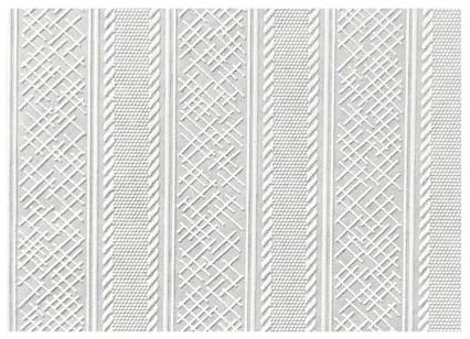 JISADER Papier Peint à Peindre Mural, Papier Décoratif Impression élégante en Fibre de Verre à Peindre pour Mur Salon Cuisine Chambre Rouleau de 16mx0.7m, C