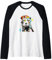 Bunter Panther mit Mütze Raglan