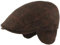 Breiter Herren Winter Schiebermütze mit Ohrenklappen Flatcap Schirmmütze 100% Wolle mit ausklappbarem Ohrenschutz Mütze 58