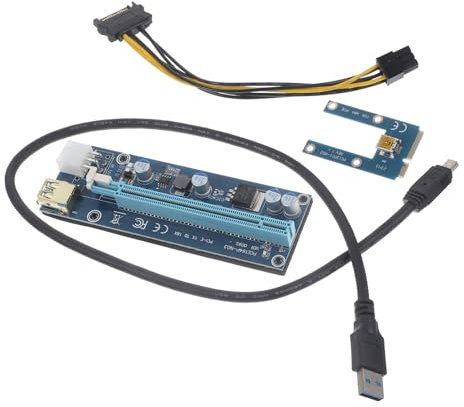 Holibanna Adaptateur -e vers Pci-e pour Gpu Externe De pour Ordinateurs Portables avec Câble USB De Améliorez Les Performances Graphiques Jeu