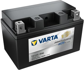 Batterie Moto VARTA Powersports AGM Active TZ10S (FA) - 12V 8,6Ah 150A