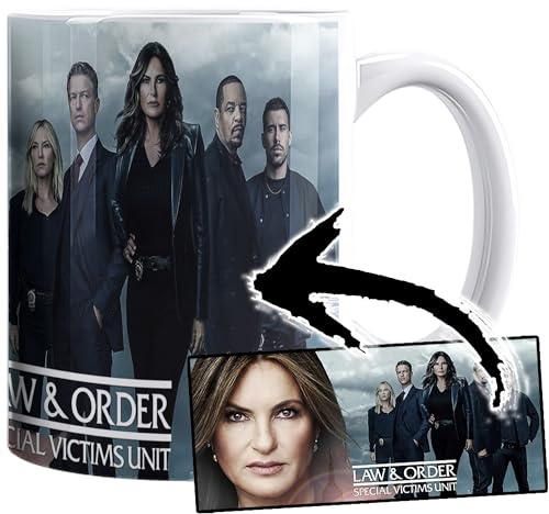 Law & Order Special Victims Unit Mariska Hargitay Tasse Keramikbecher Mug