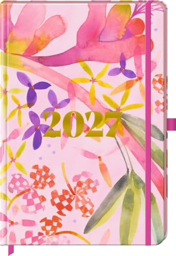 Wochenkalender 2027 - Pink (Großer Wochenkalender)