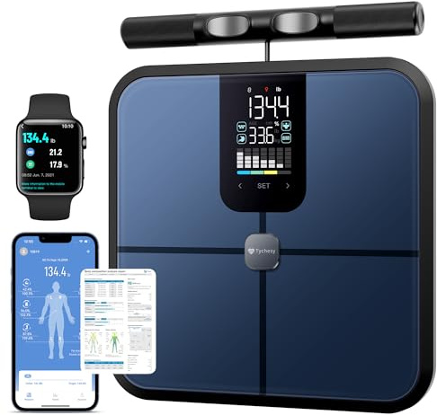 Tychesy Balance Impédancemètre Professionnelle à 8 Électrodes