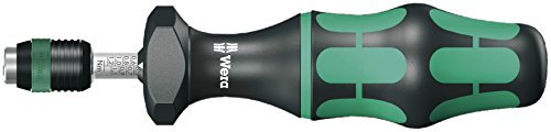 Wera 7400 05074700001 Kraftform Tournevis dynamométrique réglable avec Mandrin à serrage rapide Rapidaptor 0,3-1,2 nm