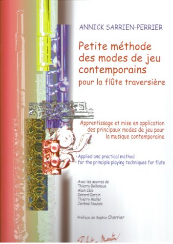 PETITE METHODE DES MODES DE JEU CONTEMPORAIN --- FLUTE