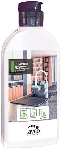 LAVEO Granitspülbecken-Reiniger, Granitspülbecken-Reinigungsgel, Spülbecken-Reiniger, Entfernt Ablagerungen, 1 x 250 ml