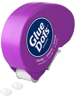 Glue Dots Dot N Go Poster Dots, Transparent