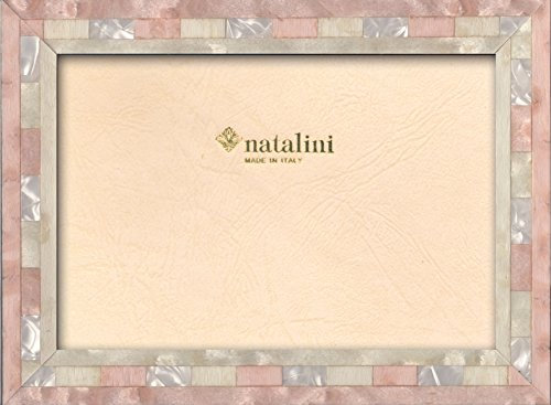 Natalini, QH ROSA 10X15, Cadre photo, Bois, Rose, Mesures exterieures 13 X 18 X 1,5