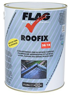 Roofix 20/10 (Multisurface) Roof & Gutter Repair 5 Litre Solar Reflective Silver