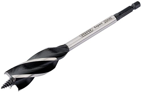Draper 35120 Expert 4 Fluted Vortex Auger Bit, 20mm x 165mm