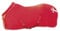 HKM 7224 Fleecedecke mit Kragen, Pferdedecke Stalldecke Weidedecke, Rot, 165 cm