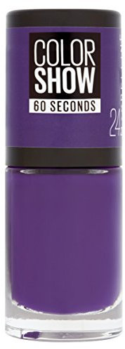 Maybelline MAYB Color Show Nail Polish Number 24, Very Violet
