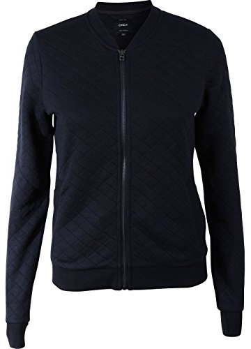 ONLY Damen Onljoyce Ls Noos Bomber Jacke, Schwarz, XS EU