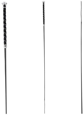 WALDHAUSEN Dressurgerte - Classic, 100 cm, schwarz