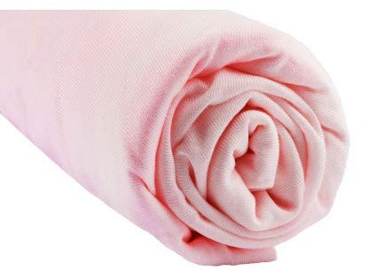 Drap Housse 90x190 cm / 90x200 cm Lit Une Place 90 x 190 | Extensible | Bambou Hypoallergenique | Rose | Respirant | Sommeil sain | Marque Easy Dort | Certifié Oeko-Tex | Qualité | Fabriqué en Europe