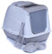 Sondermodell Flipcat 50 graubeige/Design 28 + Schaufel + 2 Näpfe