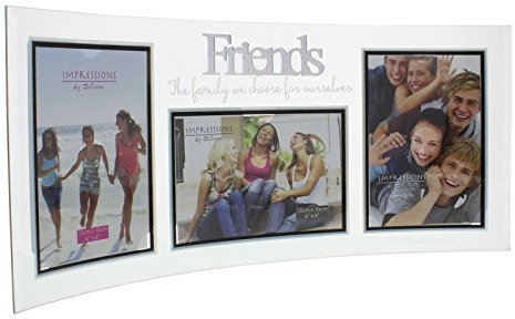 Juliana Gebogenes Glas Triple Rahmen – Friends