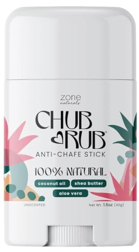 MedZone Chub Rub For You Anti Chafe Pen – anti-skav stav för skavning av lår – naturlig anti-skavpenna från Zone Naturals