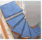 LBL Stufenmatten treppenmatten Selbstklebende, Treppenstufen Mats Pad Anti-Rutsch-Trittschutz Teppich Abdeckung Treppen Teppich Wendeltreppe Mat Hellblau teppiche für treppenstufen