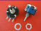 No Logo LSB-Potentiometer, 1pc WX14-12 3W Potentiometer 470 1K 2K2 4K7 10K 15K (Größe : 4K7)
