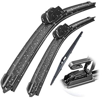 Scheibenwischer Scheibenwischer vorne und hinten Wischerblätter Set Kit for KIA Sportage SL 2010-2015 Windschutzscheibe Windschutzscheibe