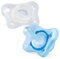 Chicco Sucette Physio Mini Soft tout silicone - x2 - bleu et neutre - 0-2m