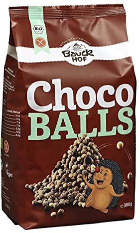 Bauck Hof - Choco Balls Glutenfrei Bio 4er Pack, 300 G