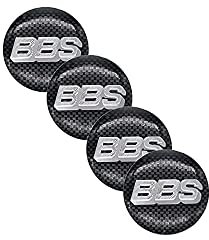 QQY 4 Stück Radnabenkappen Radnabenabdeckung Center, für BBS 65mm Auto Hub Wheel Centre Caps Nabendeckel Mitte ​Logo Emblem Styling Zubehör