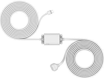 Ring Indoor/Outdoor Power Adapter (USB-C) for Spotlight Cam Plus, Spotlight Cam Pro, White