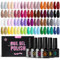 UR SUGAR 36 Colours Gel Nail Polish Set, All Seasons Collection Yellow Orange Red Green Blue Pink Glitter Gel Polish for Autumn Winter Soak Off Gel Nail Varnish Set DIY Manicure Beauty Gifts for Women