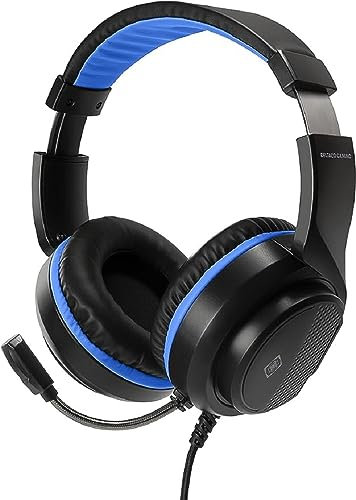 DELTACO Casque Micro Gamer GAM-127 (Noir/Bleu)