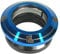 Fantic26 Stunt-Scooter/BMX Full Integrated Headset Steuersatz Kugellager 1 1/8'' I Trick I Tret I Kinder I Roller I Bearing I Topcap I passend für Fast alle Stunt Scooter (Blauchrome)