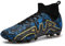 Football Boots Football Shoes for Men Football Shoes for Kids Boys Junior Unisex High Top Spikes Soccer Shoes Outdoor Athletic Astro Turf Trainers Black 41