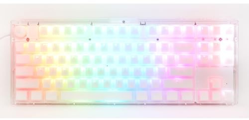 Ducky One 3 Aura White TKL Gaming Tastatur, RGB LED - MX-Brown (US)